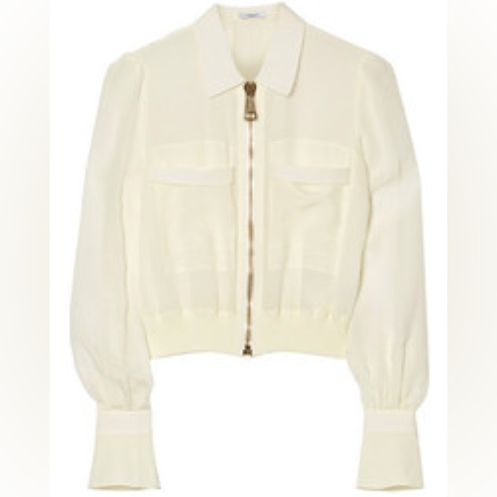 Givenchy Cream Bomber Jacket